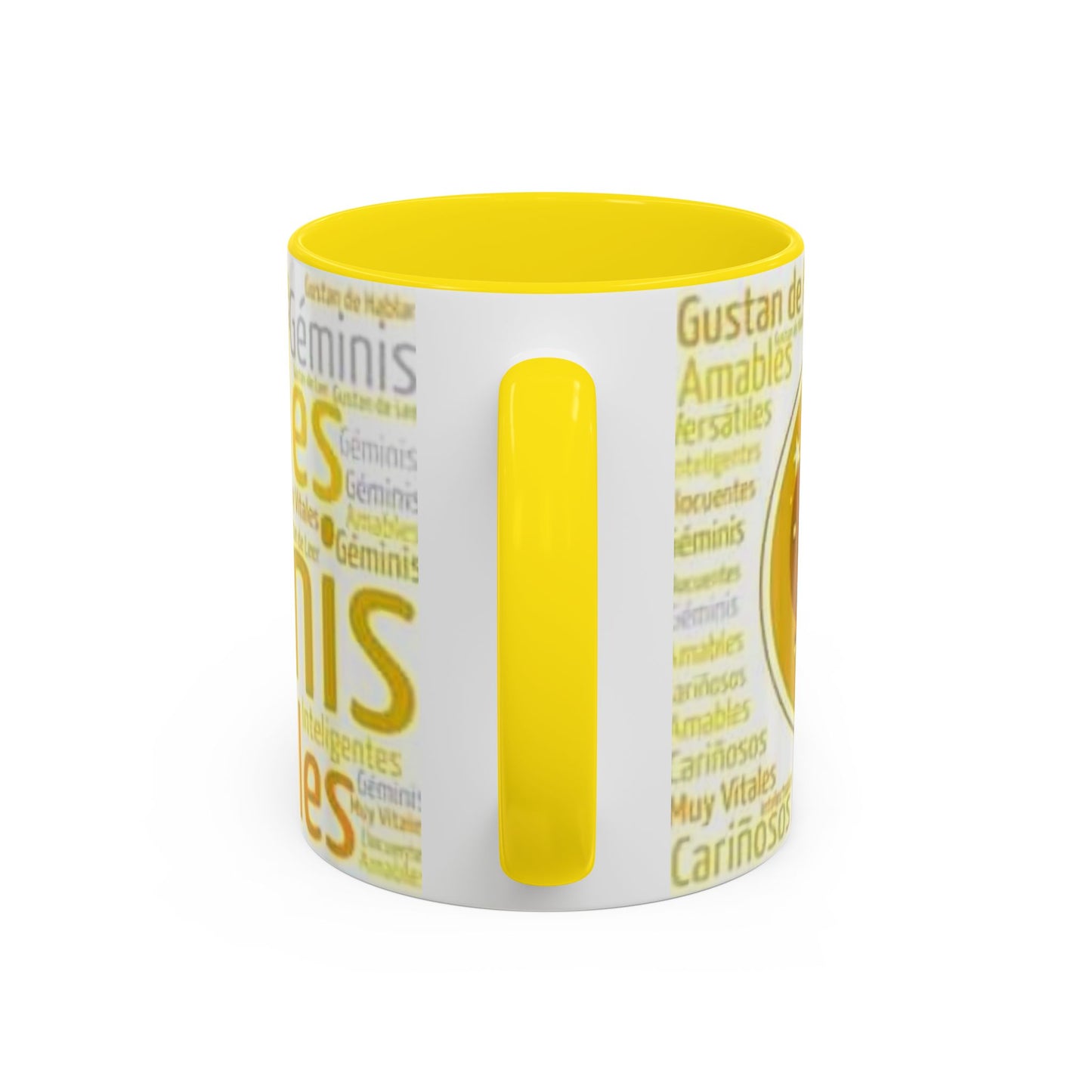 Gemini Personality Accent Coffee Mug - Zodiac Sign Gift for Astrology Lovers - Unique Birthday Present - 11oz & 15oz