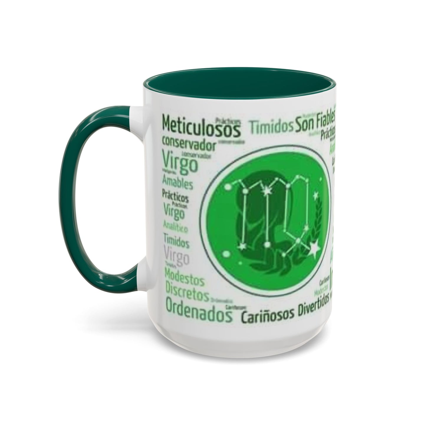 Colorful Virgo Mugs - Unique Zodiac Gift, Astrology Drinkware, Personalized Birthday Gift, Fun Coffee Mug