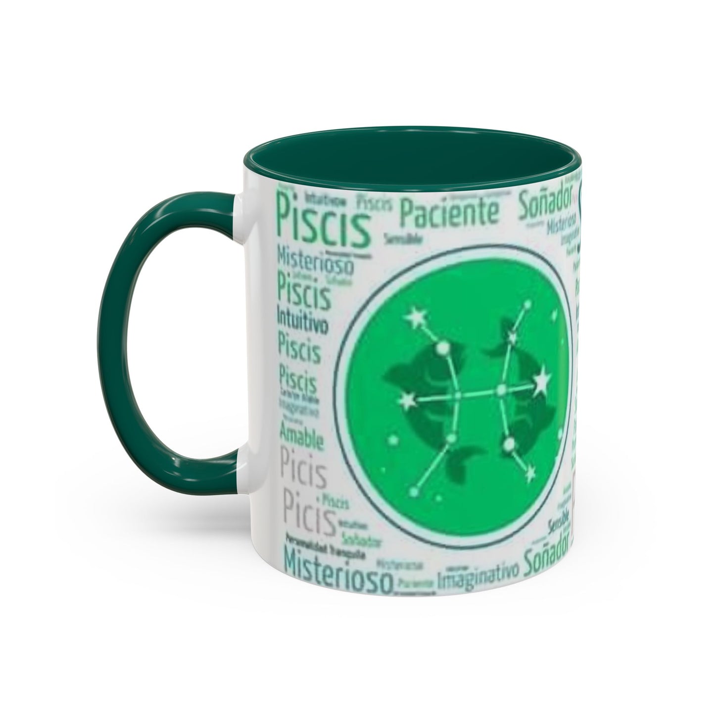Colorful Zodiac Pisces Mugs - Horoscope Gift, Astrology Coffee Cup, Unique Birthday Present, Personalized Drinkware, Emotional Quote Mug