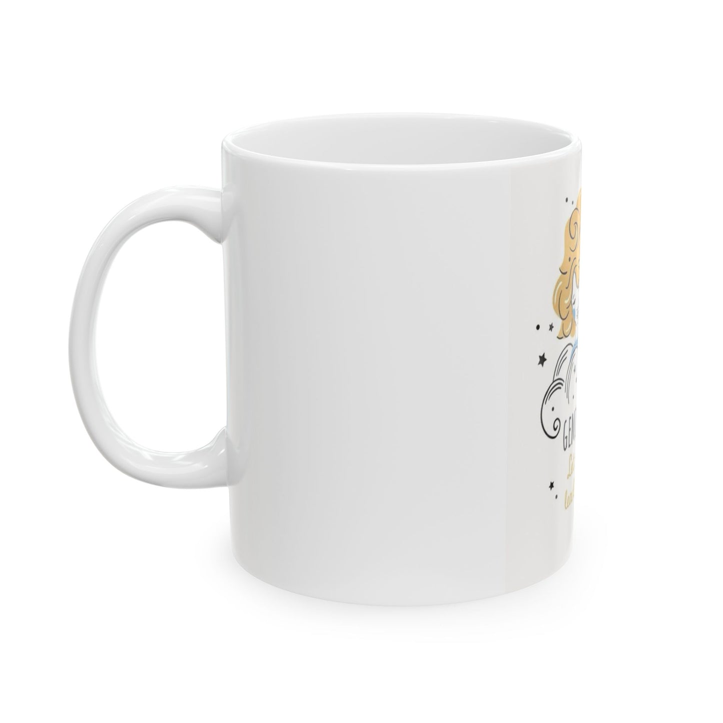 Gemini Horoscope Mug – Playful Twins Ceramic Cup