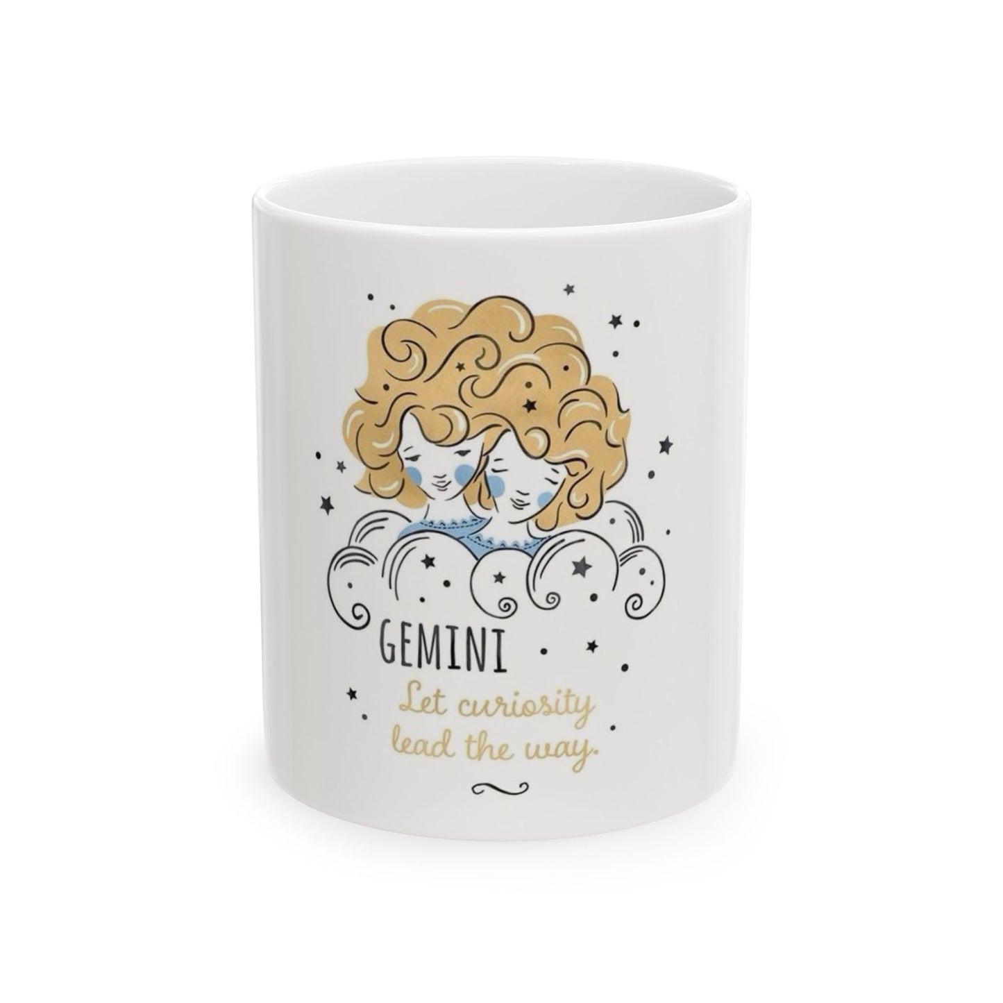 Gemini Horoscope Mug – Playful Twins Ceramic Cup