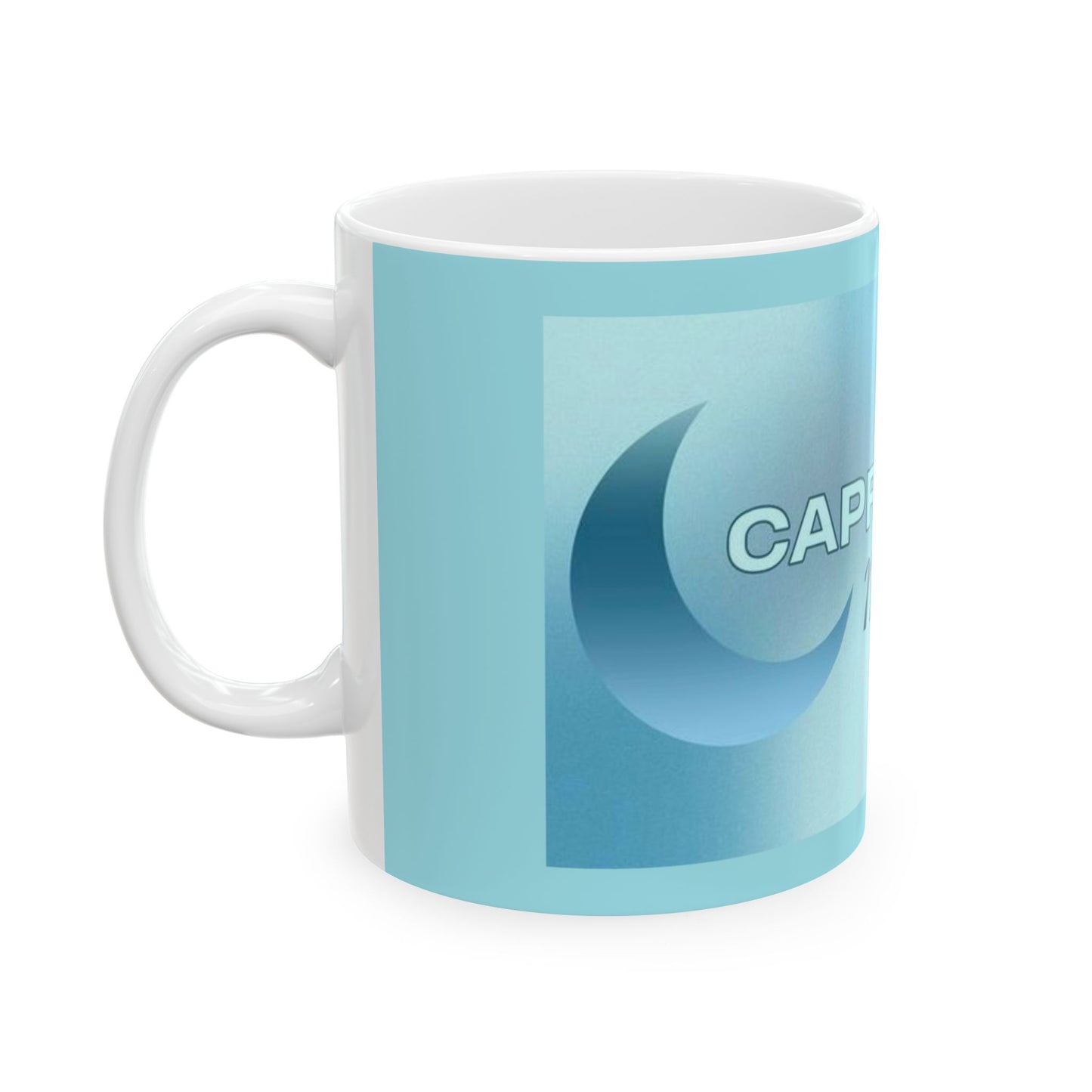 Capricorn Moon Ceramic Mug, Astrology Mug, Zodiac Gift, Horoscope Mug, Celestial Decor, Unique Coffee Cup, Gift for Her