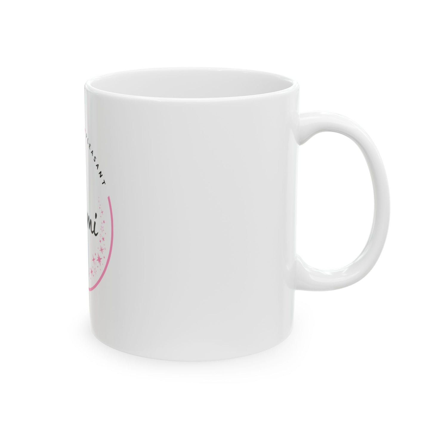 Naomi Name Meaning Mug – Pleasantness & Joy Ceramic Gift - Custom Name Mug for Coffee Lovers, Unique Gift for Birthdays or Celebrations, Cute Design for Everyday Use