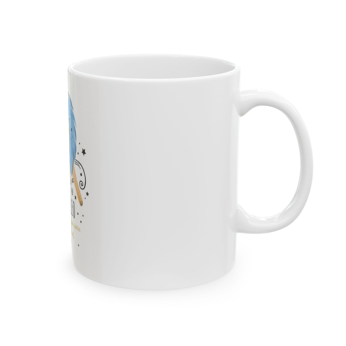Leo Horoscope Mug – Majestic Lion Ceramic Cup