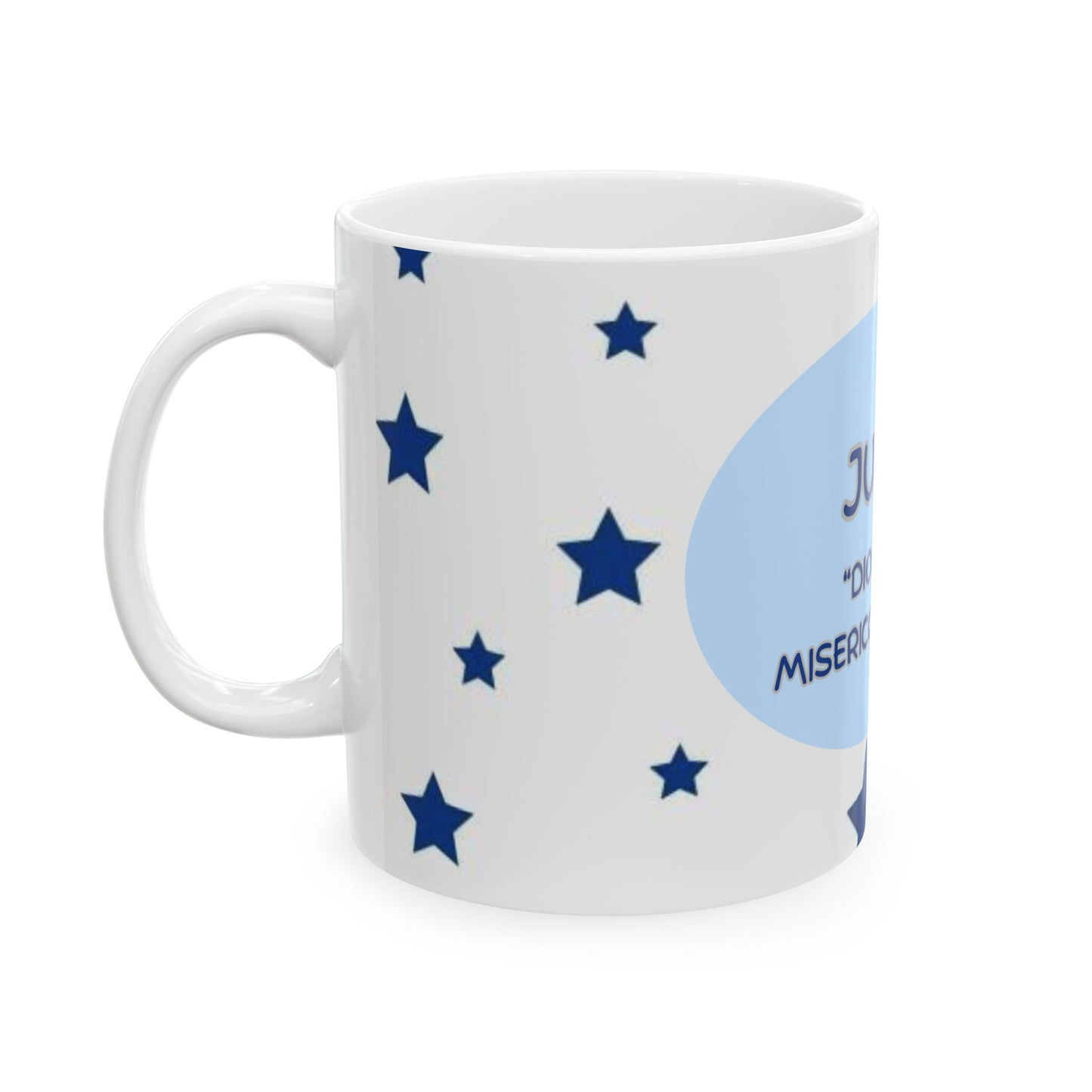 Personalized Ceramic Mug - Custom Star Design, Coffee Mug Gift for Birthdays, Holidays, and Special Occasions