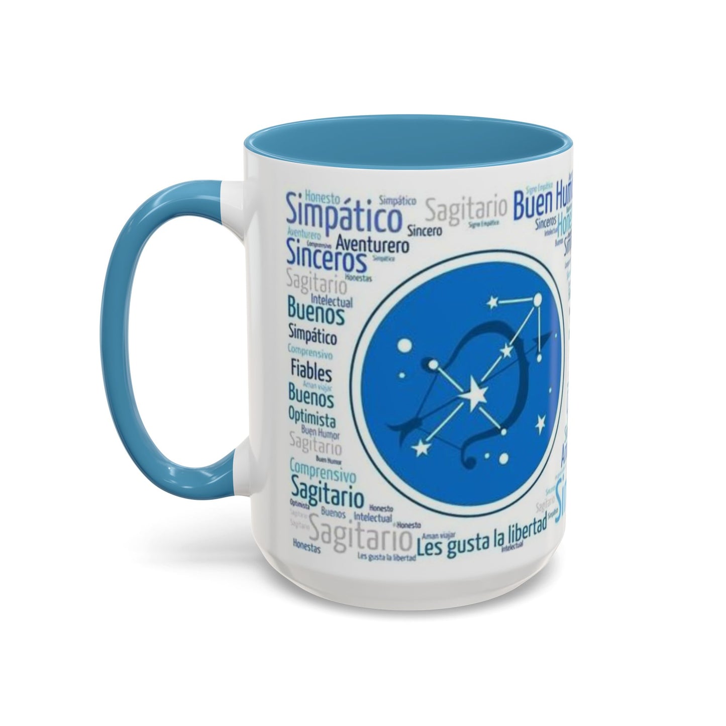 Sagittarius Accent Coffee Mug – Horoscope Gift, Astrology Mug, Zodiac Decor, Celestial Drinkware, Unique Birthday Present