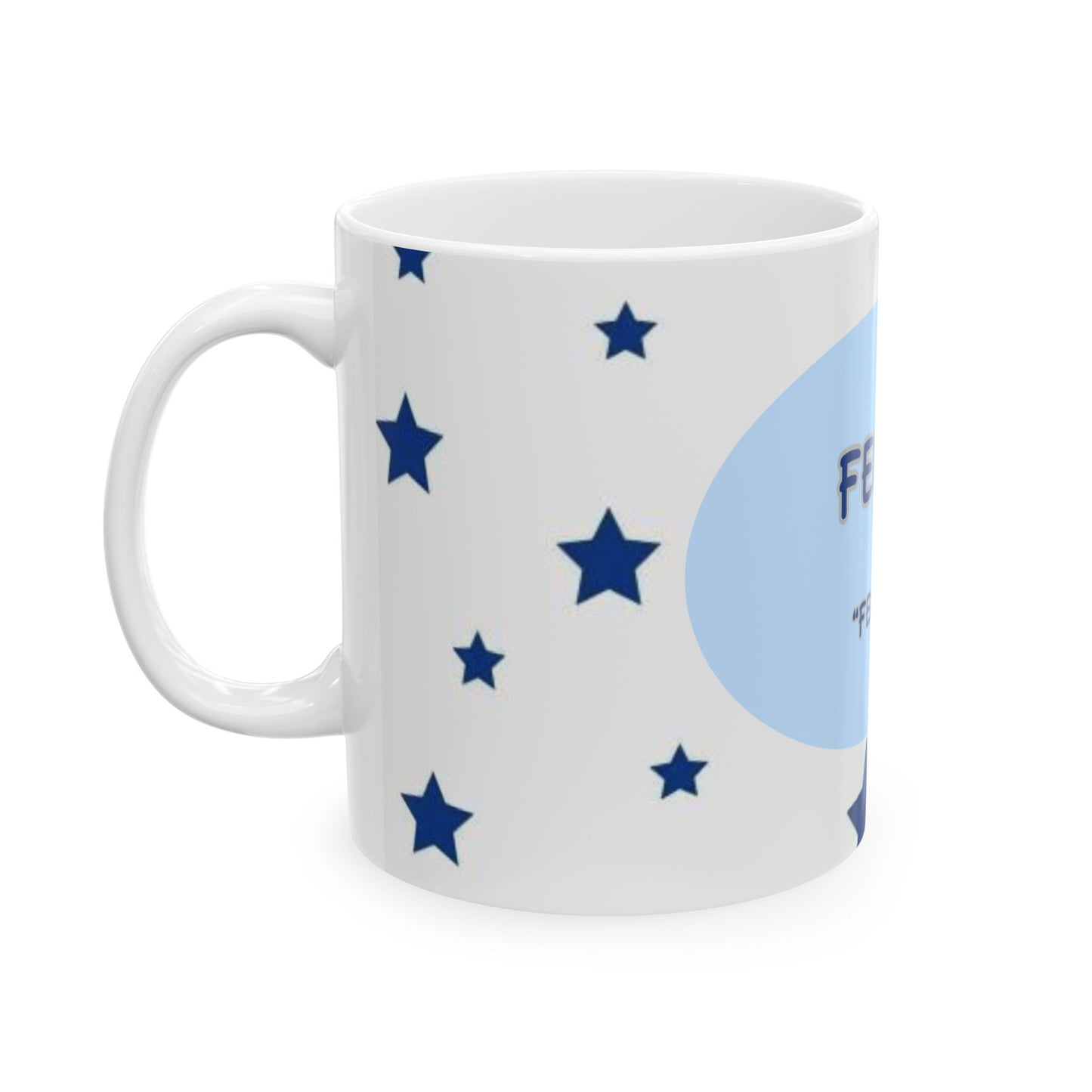 Ceramic Starry Night Mug, Personalized Mug, Unique Gift for Coffee Lovers, Custom Drinkware, Celestial Coffee Cup