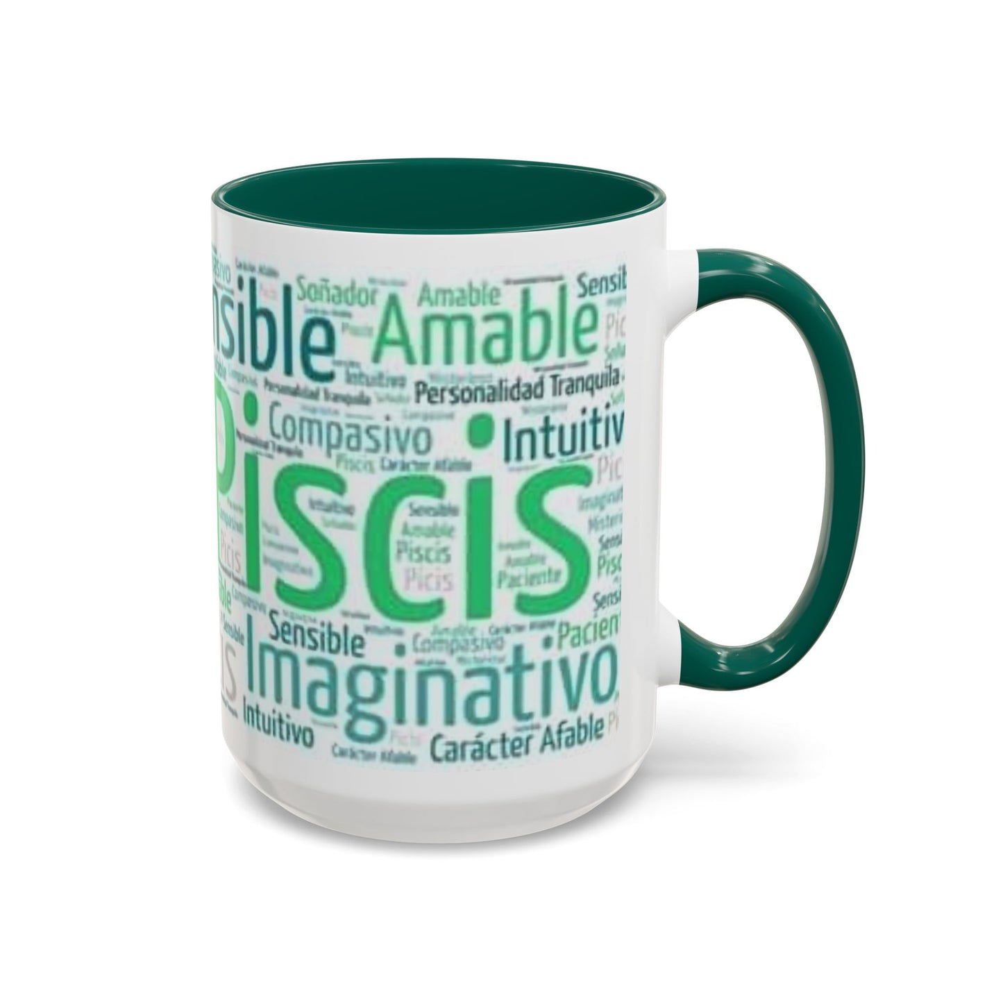 Colorful Zodiac Pisces Mugs - Horoscope Gift, Astrology Coffee Cup, Unique Birthday Present, Personalized Drinkware, Emotional Quote Mug