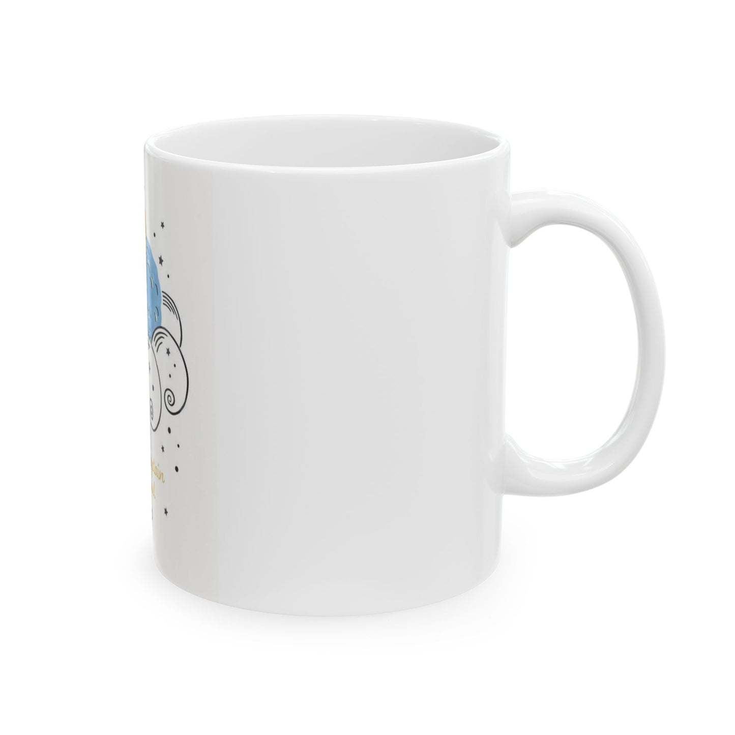 Aries Astrology Mug – Energy & Passion Quote Cup