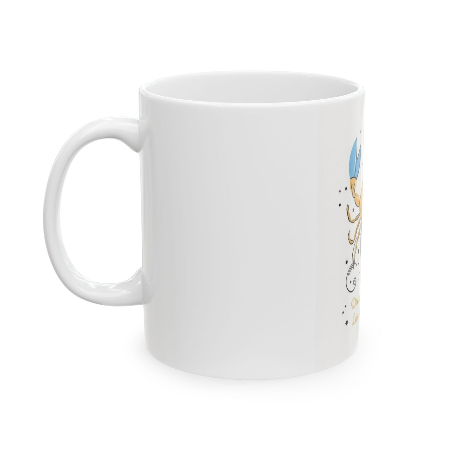 Cancer Astrology Mug – Comfort & Intuition Quote Cup