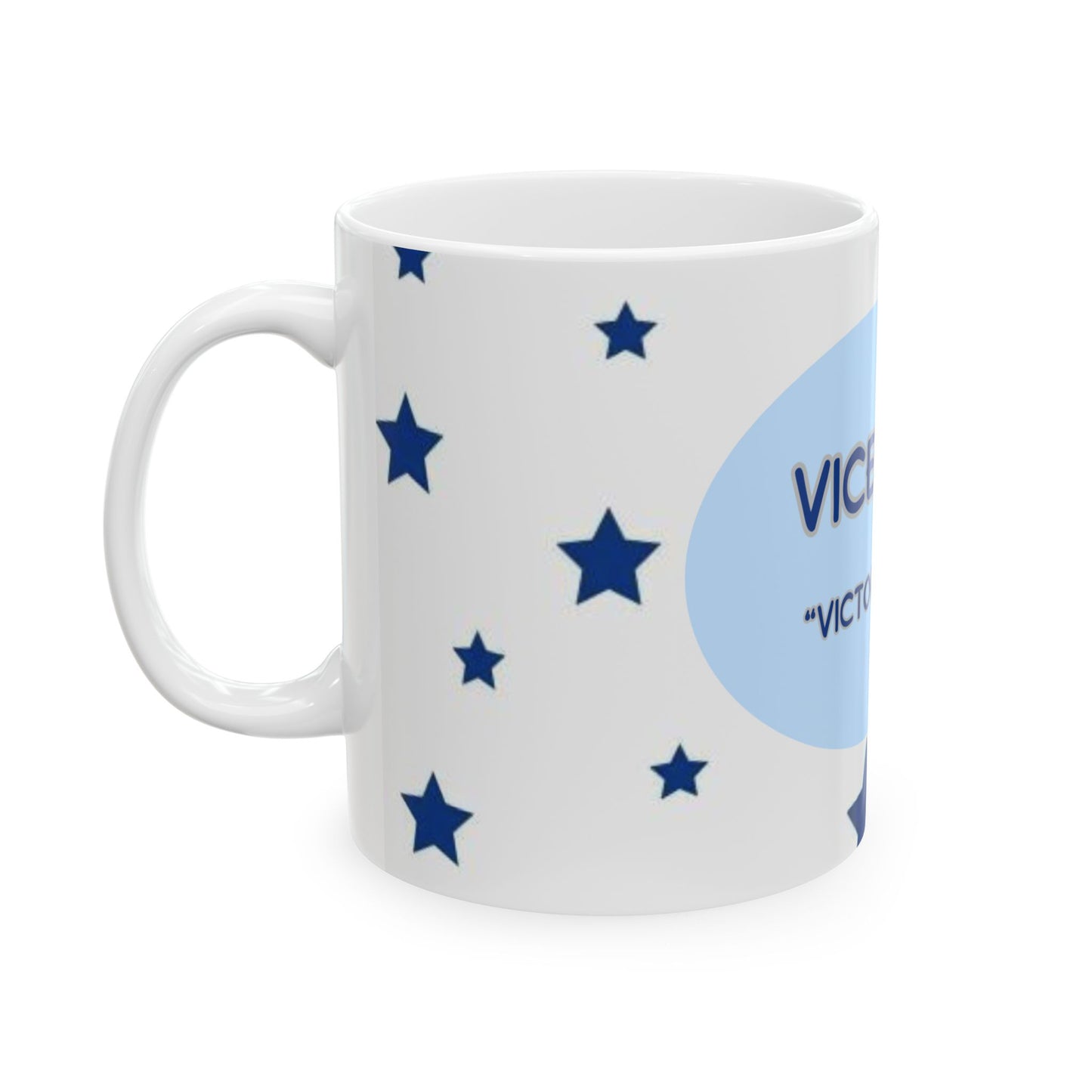 Personalized Starry Ceramic Mug for Vicente, Custom Coffee/Tea Mug, Birthday Gift, Unique Home Decor, Thoughtful Gift Idea, 11oz or 15oz