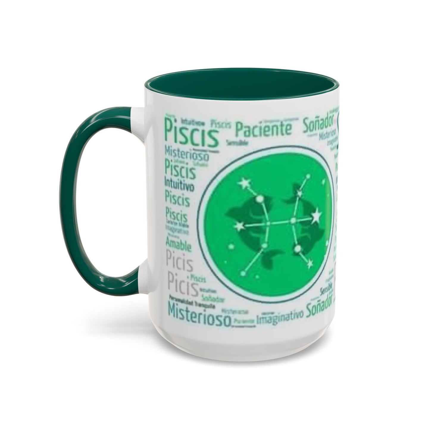Colorful Zodiac Pisces Mugs - Horoscope Gift, Astrology Coffee Cup, Unique Birthday Present, Personalized Drinkware, Emotional Quote Mug