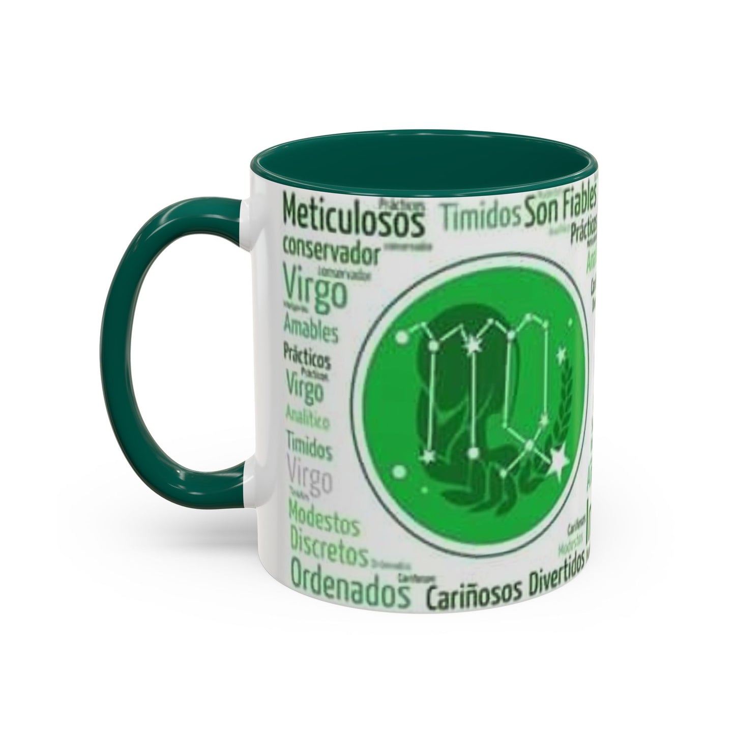 Colorful Virgo Mugs - Unique Zodiac Gift, Astrology Drinkware, Personalized Birthday Gift, Fun Coffee Mug