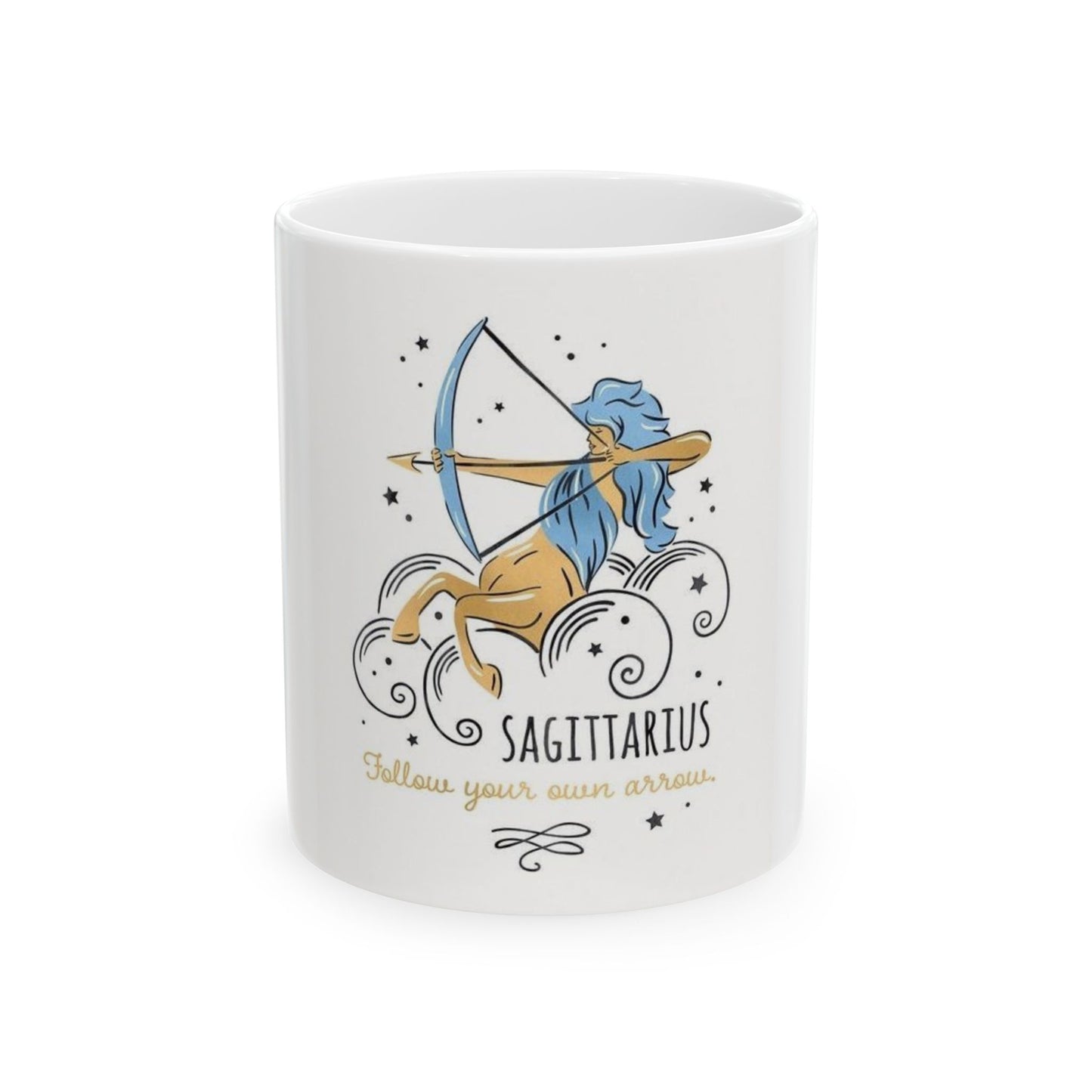 Sagittarius Zodiac Mug – Adventurous Astrology Coffee Cup