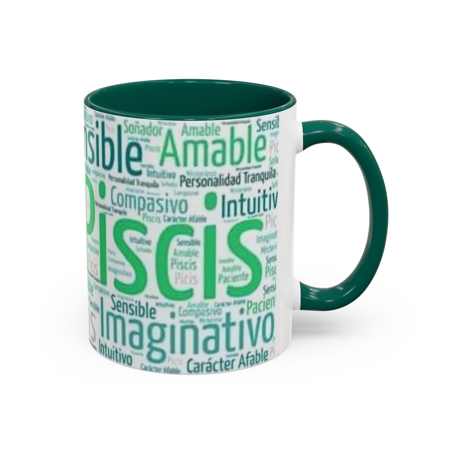 Colorful Zodiac Pisces Mugs - Horoscope Gift, Astrology Coffee Cup, Unique Birthday Present, Personalized Drinkware, Emotional Quote Mug