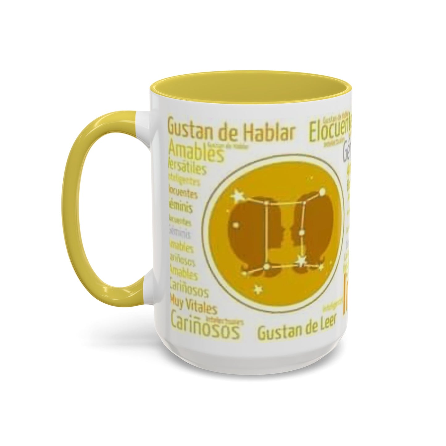 Colorful Zodiac Mugs, Personalized Gift for Gemini, Astrology Coffee Cup, Birthday Mug, Unique Zodiac Gift for Him/Her