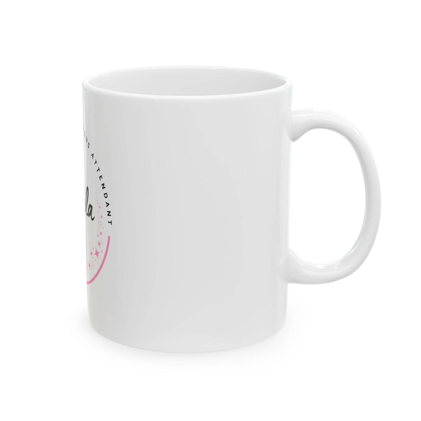 Ceramic Mug: :Camila "Pure Elegance in Every Sip"