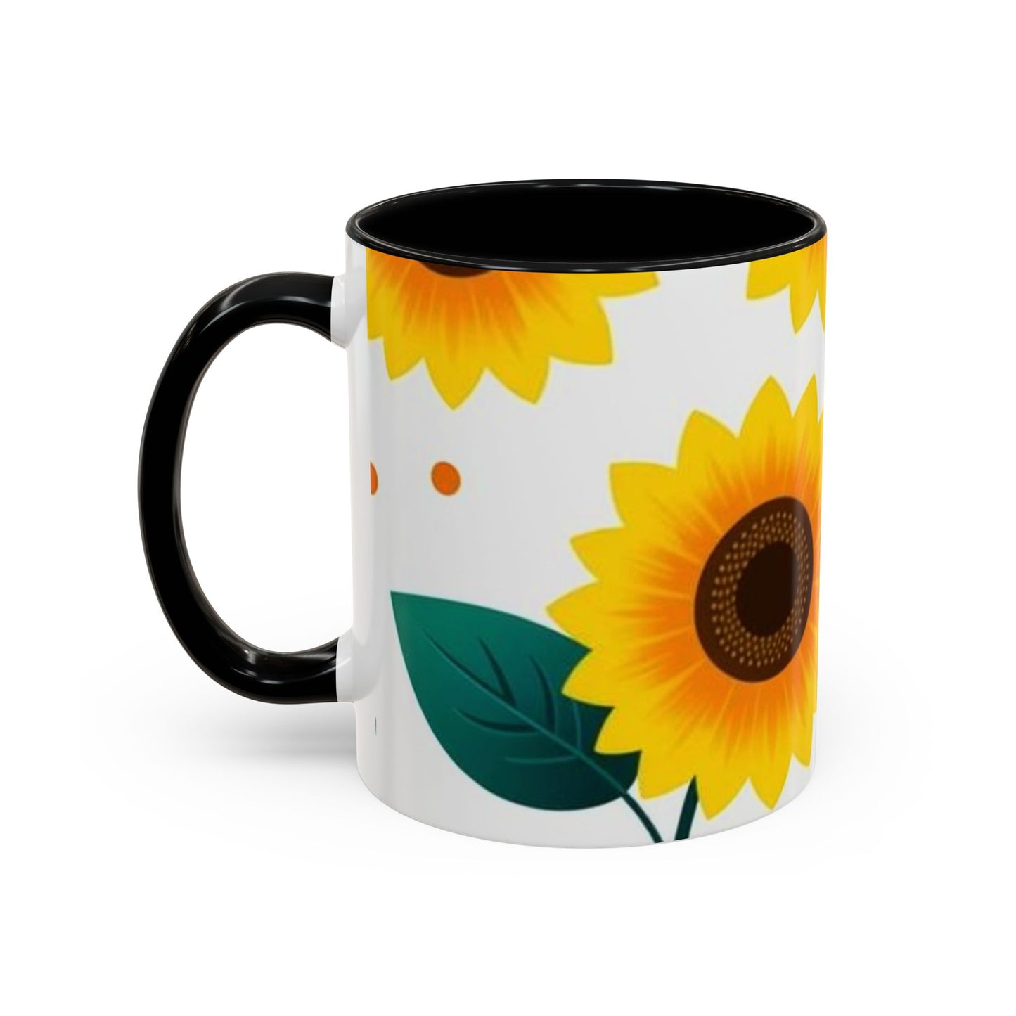 Sunflower Accent Coffee Mug - Brighten Your Morning, Unique Gift for Coffee Lovers, Floral Decor, Home and Office Use, Perfect for Any [...]