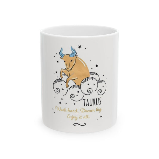 Taurus Zodiac Mug – Earthy Astrology Coffee Cup