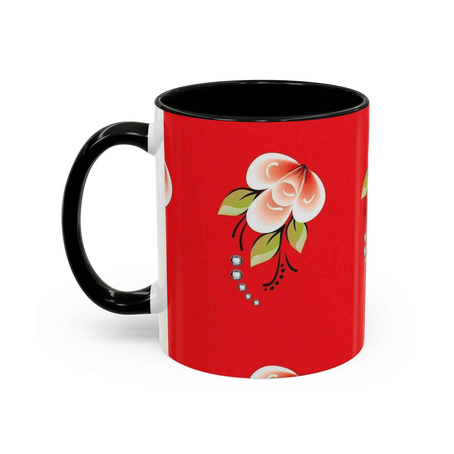 Vibrant Floral Coffee Mug, Gift for Flower Lovers, Decorative Tea Cup, Perfect for Birthdays, Mother’s Day, Home Decor