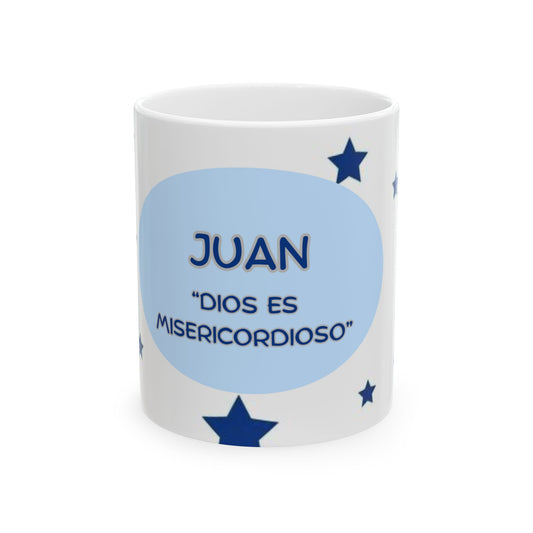 Personalized Ceramic Mug - Custom Star Design, Coffee Mug Gift for Birthdays, Holidays, and Special Occasions
