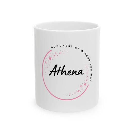 Mug with Athena - Wisdom in Every Sip Design