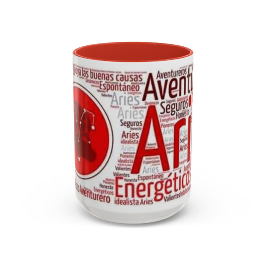 Aries Zodiac Coffee Mug, Astrology Gift, Horoscope Mug, Personalized Aries Cup, Birthday Present for Aries, 11oz and 15oz