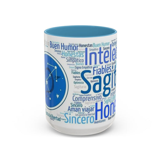 Sagittarius Accent Coffee Mug – Horoscope Gift, Astrology Mug, Zodiac Decor, Celestial Drinkware, Unique Birthday Present