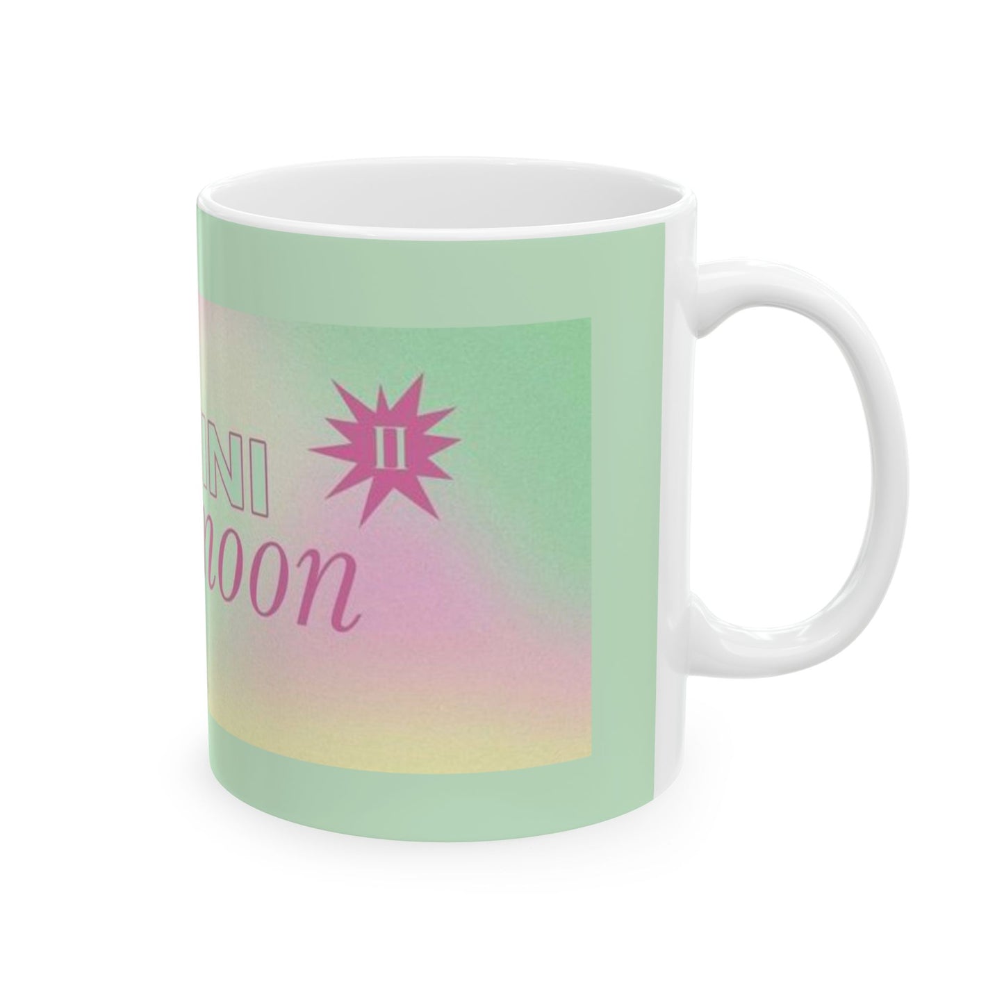 Gemini Moon Ceramic Mug | Astrology Gift for Zodiac Lovers | Personalized Coffee Cup | 11oz & 15oz Sizes | Birthday, Celestial Decor, [...]