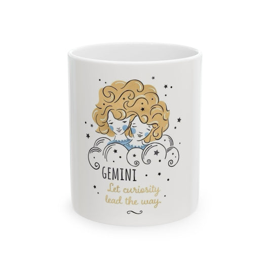 Gemini Horoscope Mug – Playful Twins Ceramic Cup
