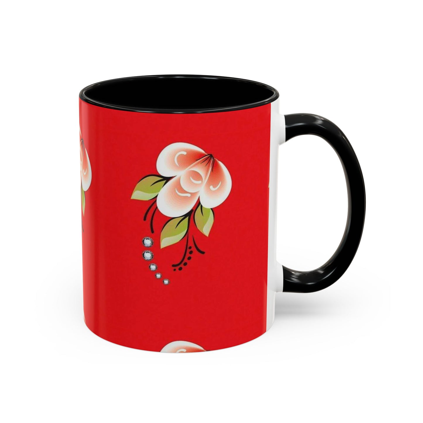 Vibrant Floral Coffee Mug, Gift for Flower Lovers, Decorative Tea Cup, Perfect for Birthdays, Mother’s Day, Home Decor