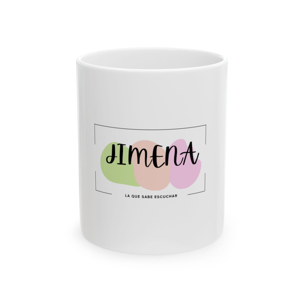 Taza Jimena – La que Escucha | Diseño Moderno