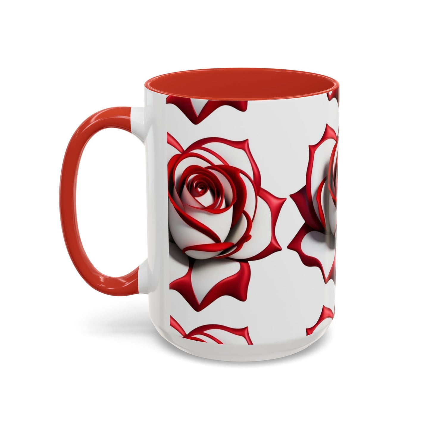 Elegant Floral Coffee Mug, Rose Design Cup, Gift for Flower Lovers, Coffee Lover Mug, Home Decor, Unique Gift Idea