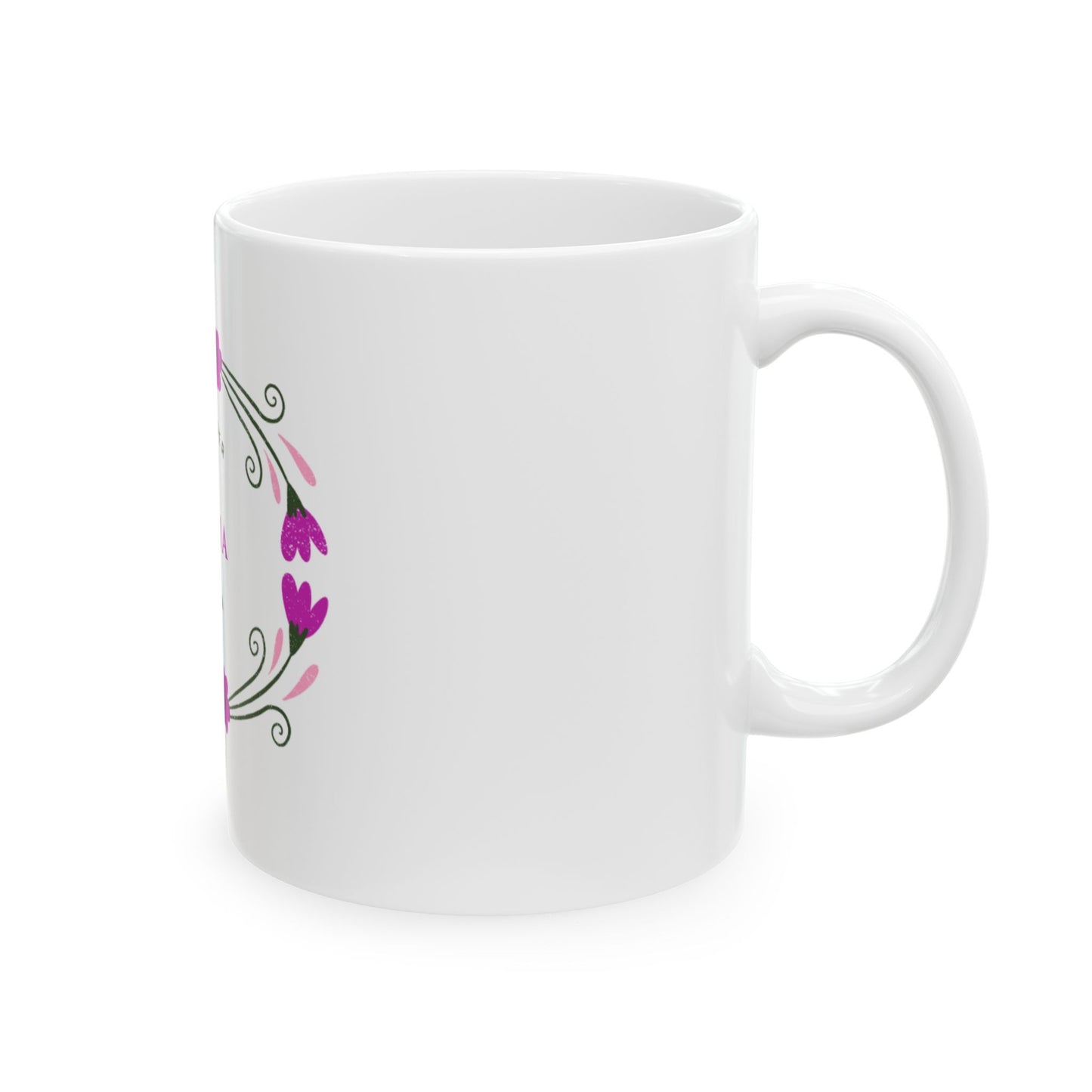 Taza Sofía – Sabiduría | Diseño Floral