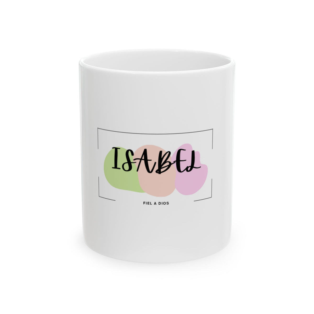 Taza Isabel – Consagrada a Dios | Diseño Moderno