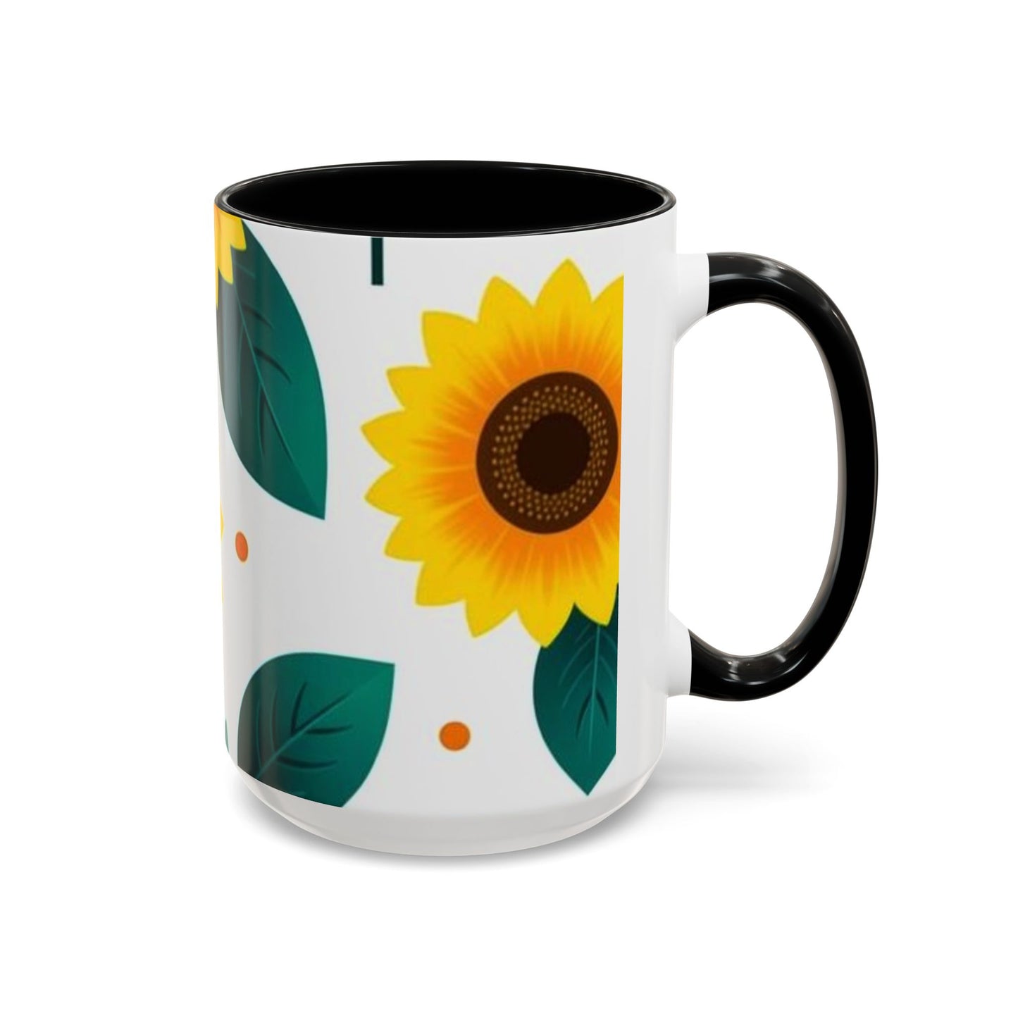 Sunflower Accent Coffee Mug - Brighten Your Morning, Unique Gift for Coffee Lovers, Floral Decor, Home and Office Use, Perfect for Any [...]