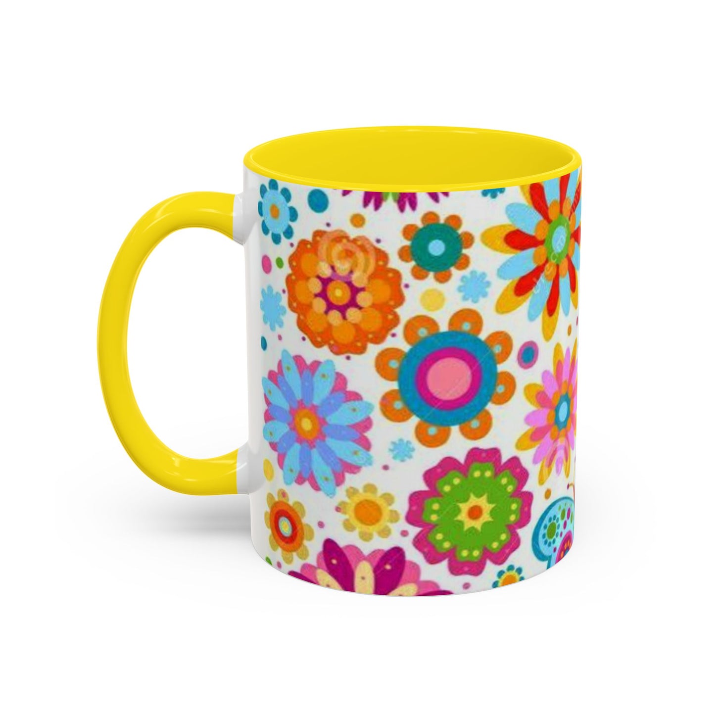 Butterfly Accent Coffee Mug (11, 15oz)
