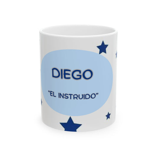 Personalized Ceramic Mug - Custom Starry Design, Perfect for Gifts, Birthdays, Coffee Lovers, or Special Occasions.