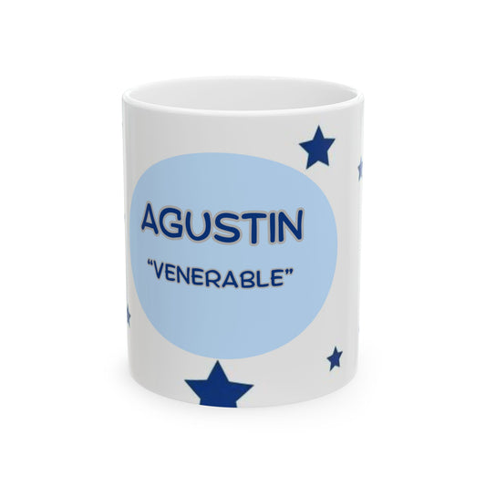 Personalized Starry Night Ceramic Mug, Custom Coffee Cup, Gift for Him, Birthday Present, Home Decor