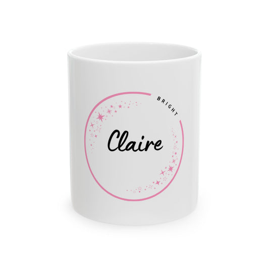 Ceramic Mug - Claire "A Light That Shines Bright”