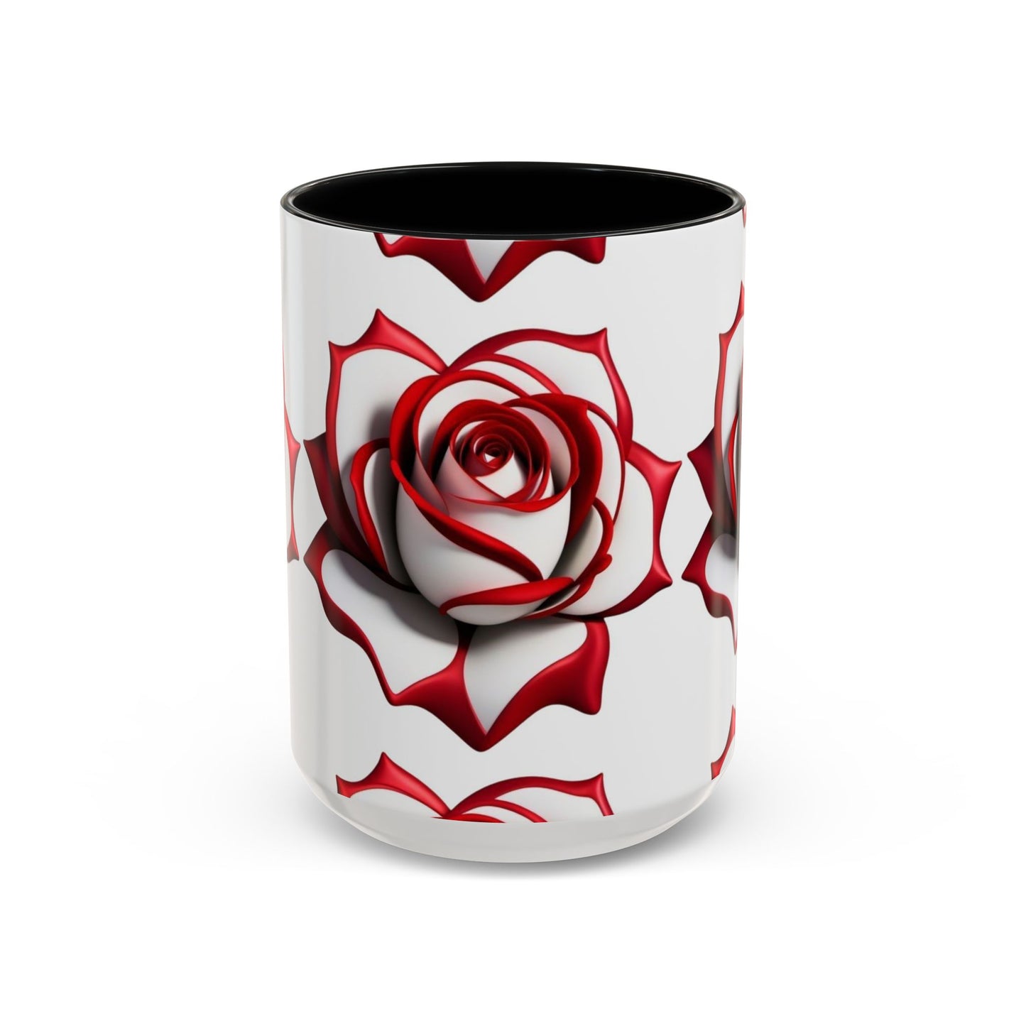 Elegant Floral Coffee Mug, Rose Design Cup, Gift for Flower Lovers, Coffee Lover Mug, Home Decor, Unique Gift Idea
