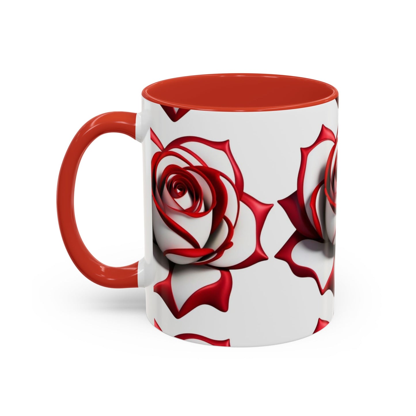 Elegant Floral Coffee Mug, Rose Design Cup, Gift for Flower Lovers, Coffee Lover Mug, Home Decor, Unique Gift Idea