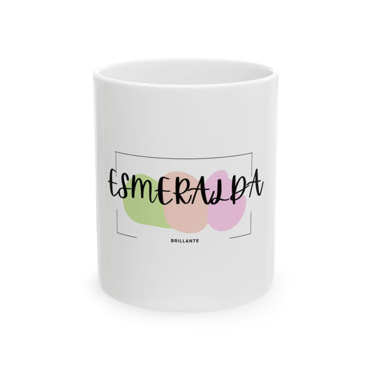 Taza Esmeralda – Piedra Preciosa | Diseño Moderno