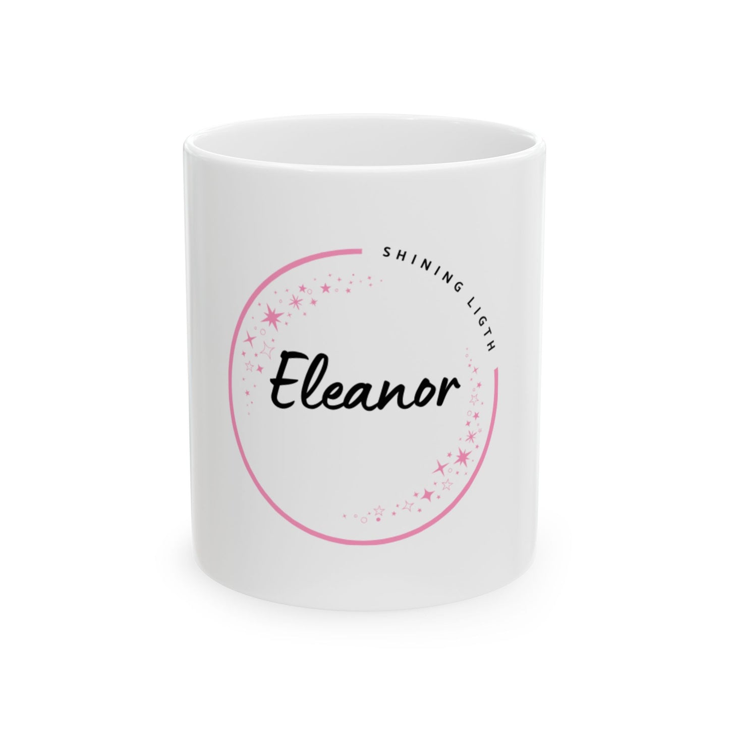 “Eleanor – Light, Grace & Elegance | Personalized Mug”