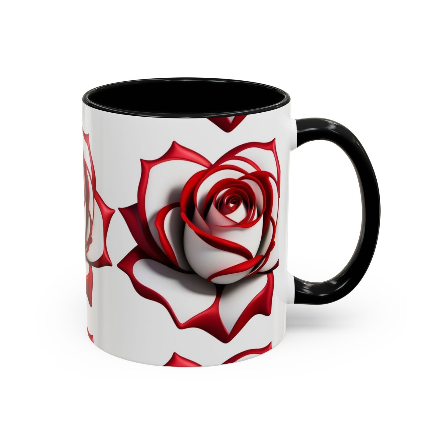 Elegant Floral Coffee Mug, Rose Design Cup, Gift for Flower Lovers, Coffee Lover Mug, Home Decor, Unique Gift Idea
