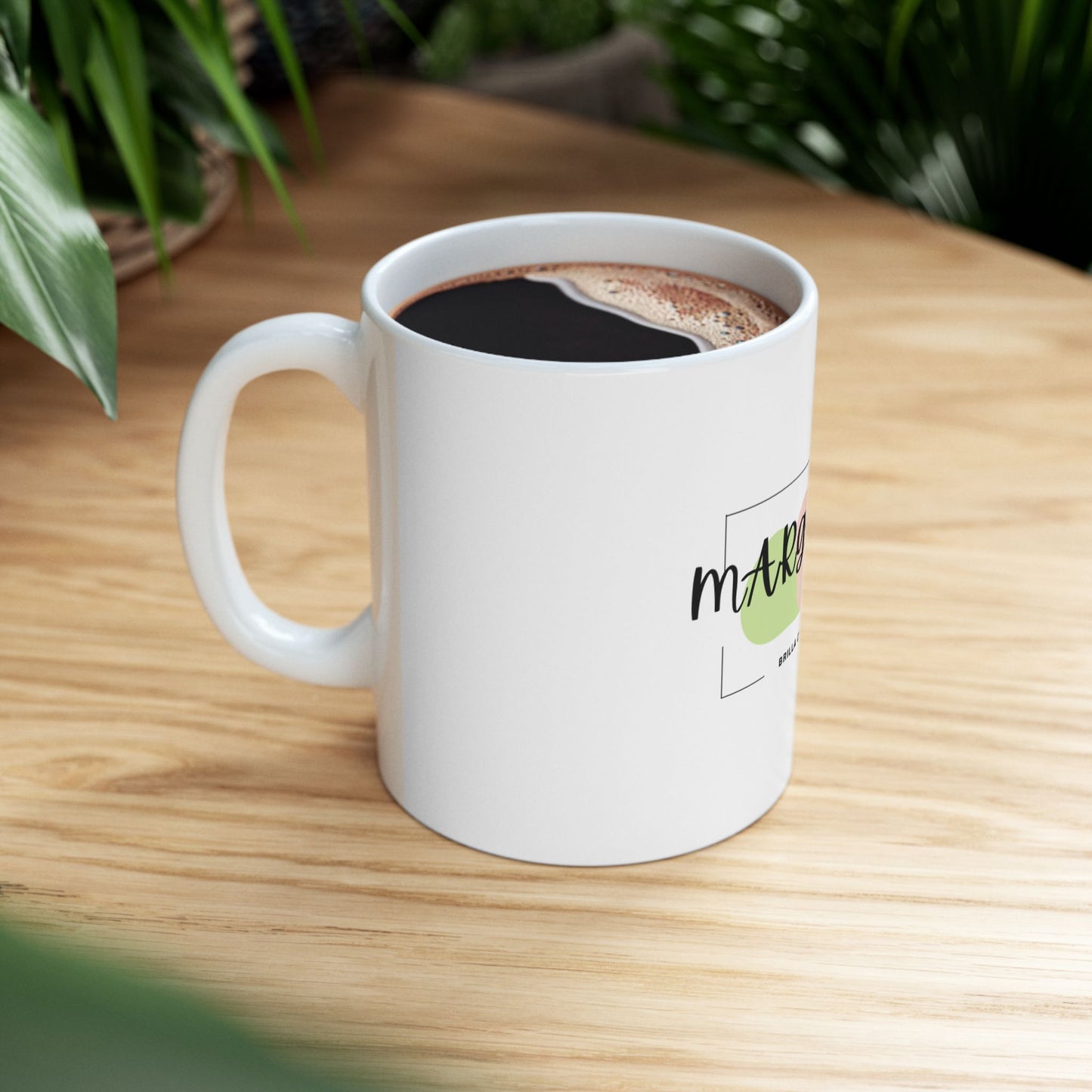 Taza Margarita – Perla y Flor | Diseño Moderno