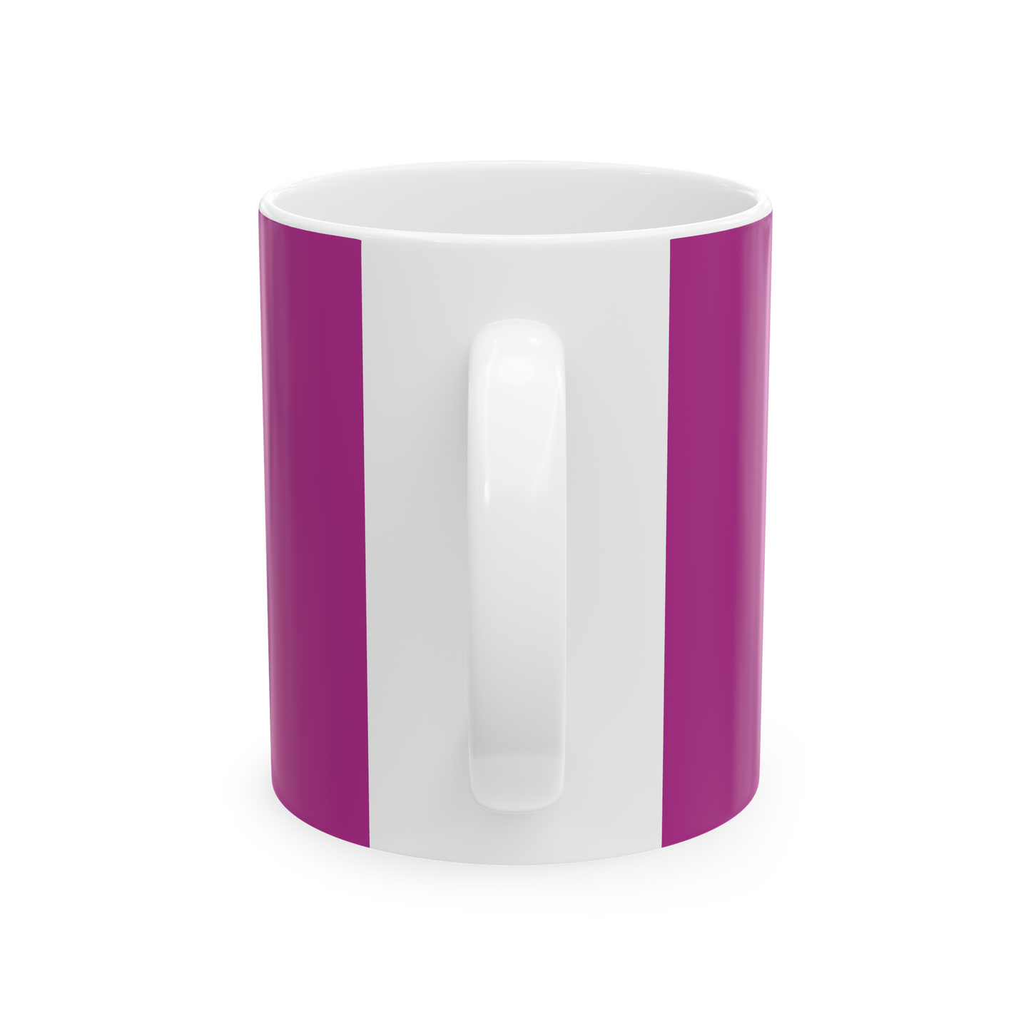 “Retro Love Mug – Colorful Hearts & Flowers Ceramic Coffee Cup, 11oz – Groovy Hippie 70s Style Gift”