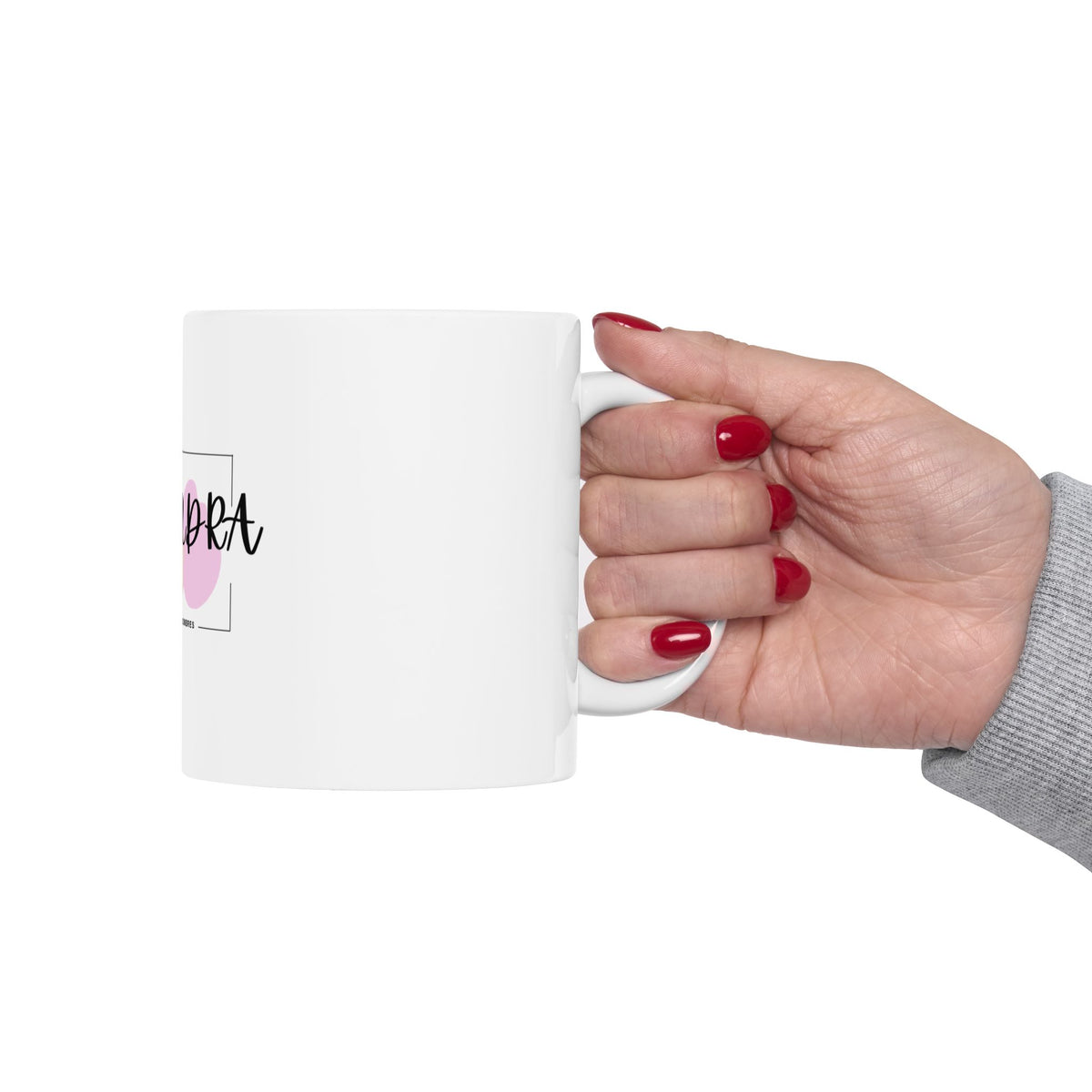 Taza Alejandra con Significado del Nombre | Protectora de los Hombres | Taza Moderna para Mujer |
